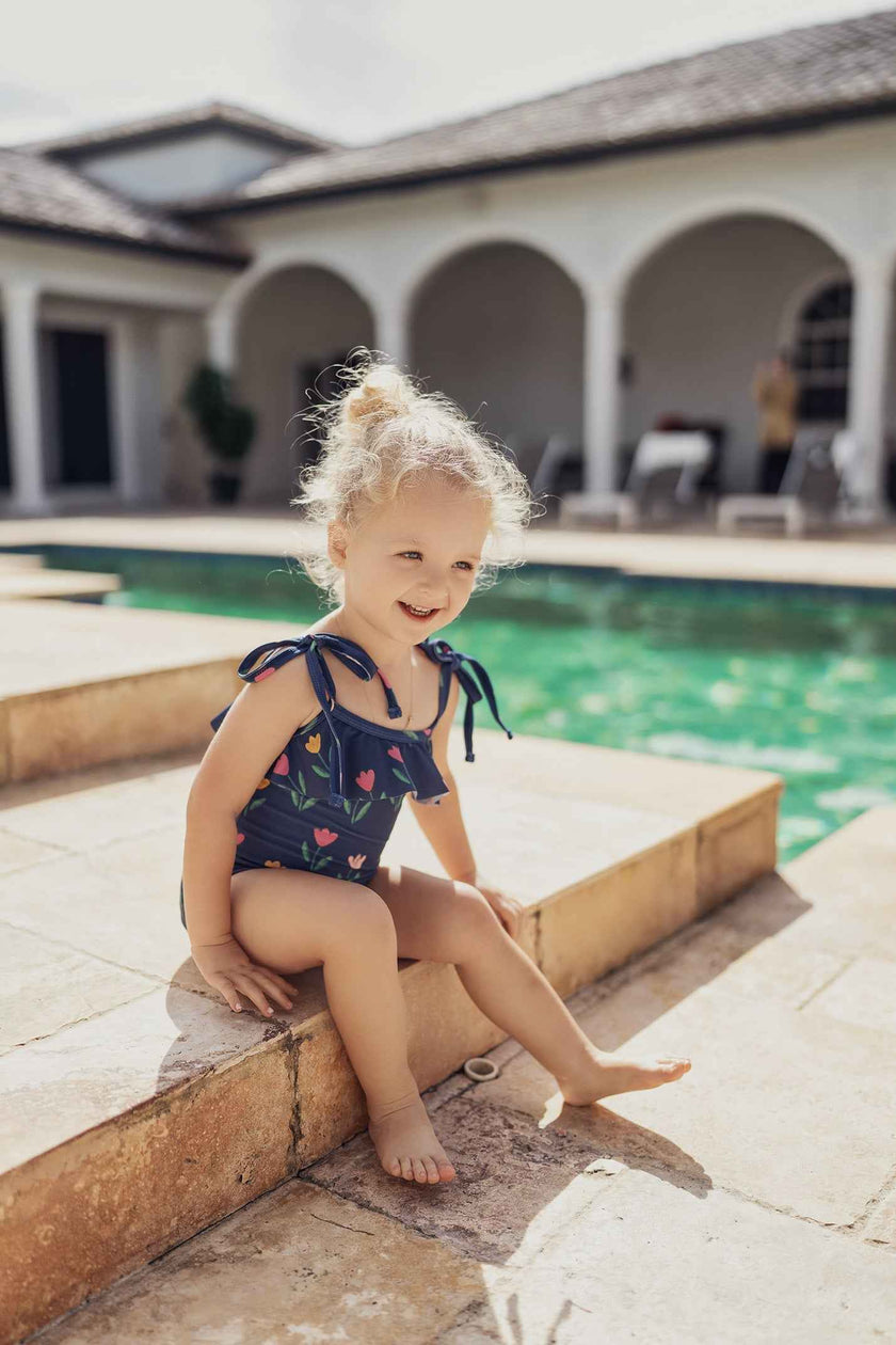 Flower Print Swimsuit