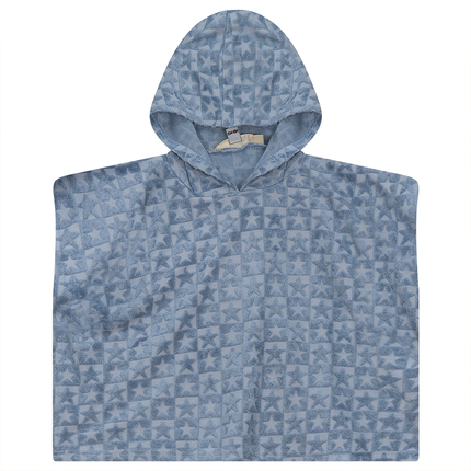 Checkered Floral Star Terry Towel