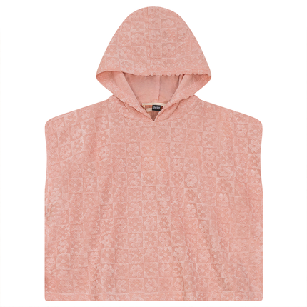 Checkered Floral Star Terry Towel