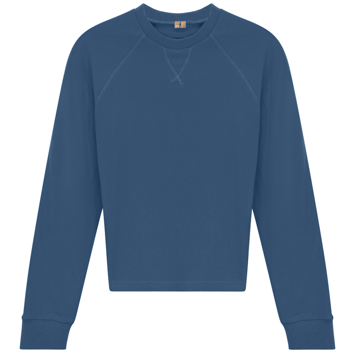 Raglan Sleeves Ribbed Tee