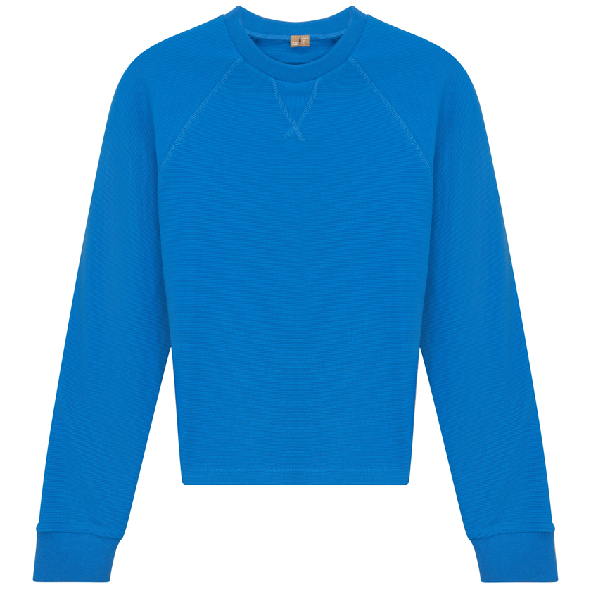 Raglan Sleeves Ribbed Tee