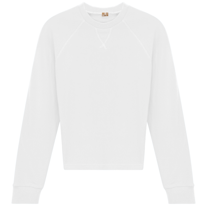 Raglan Sleeves Ribbed Tee
