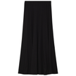 Ribbed Midi Panel Skirt