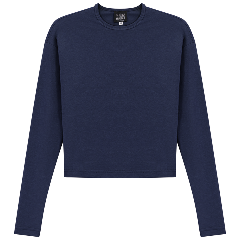 Cropped Off Shoulder Tee