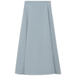 Midi A Line Crepe Skirt