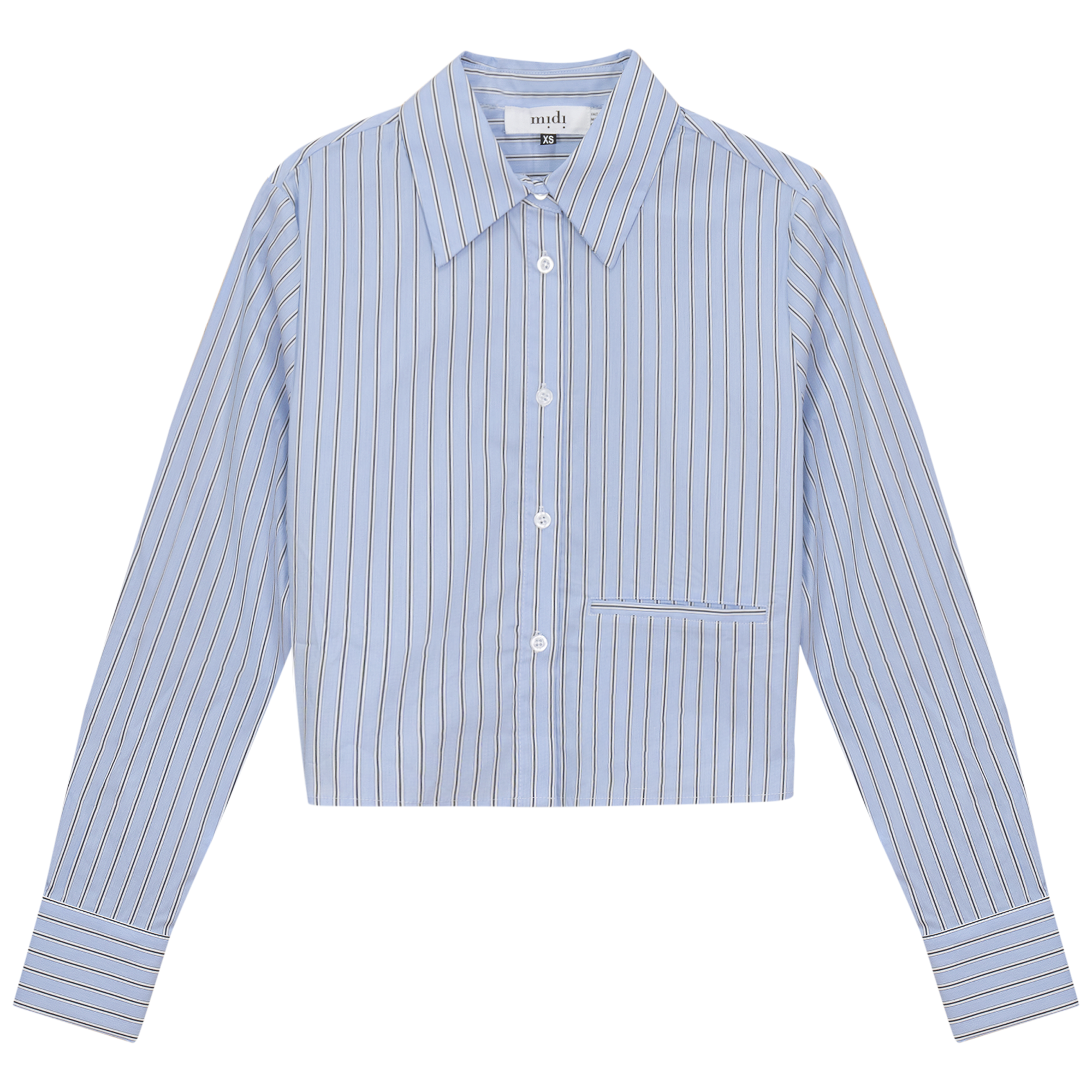 Cropped Stripped Blouse