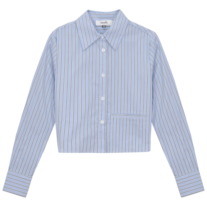 Cropped Stripped Blouse