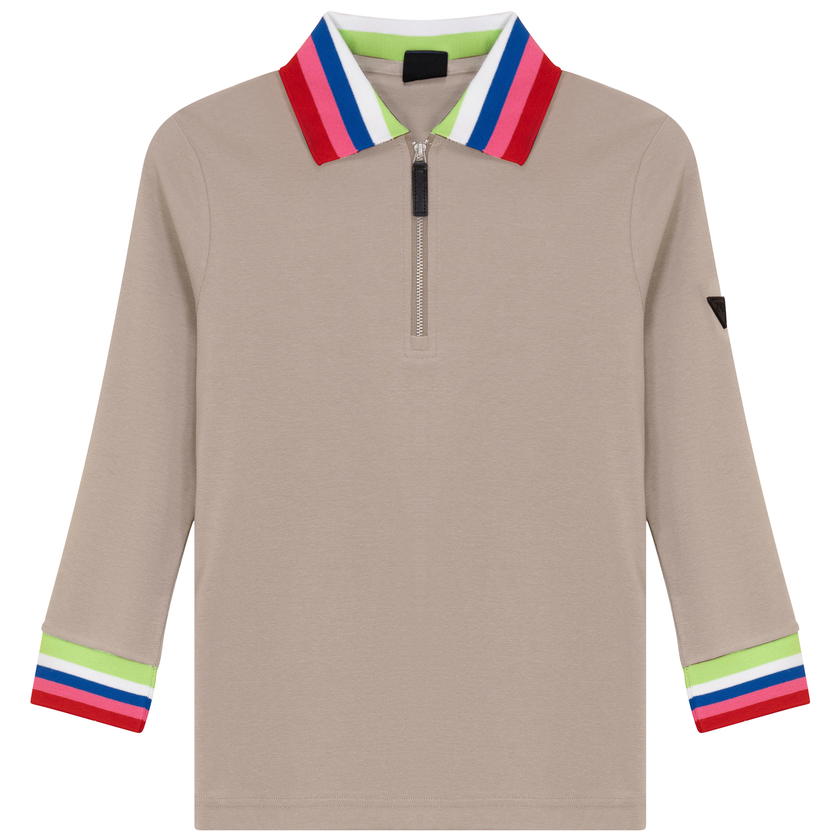 Rainbow Contrast Tee