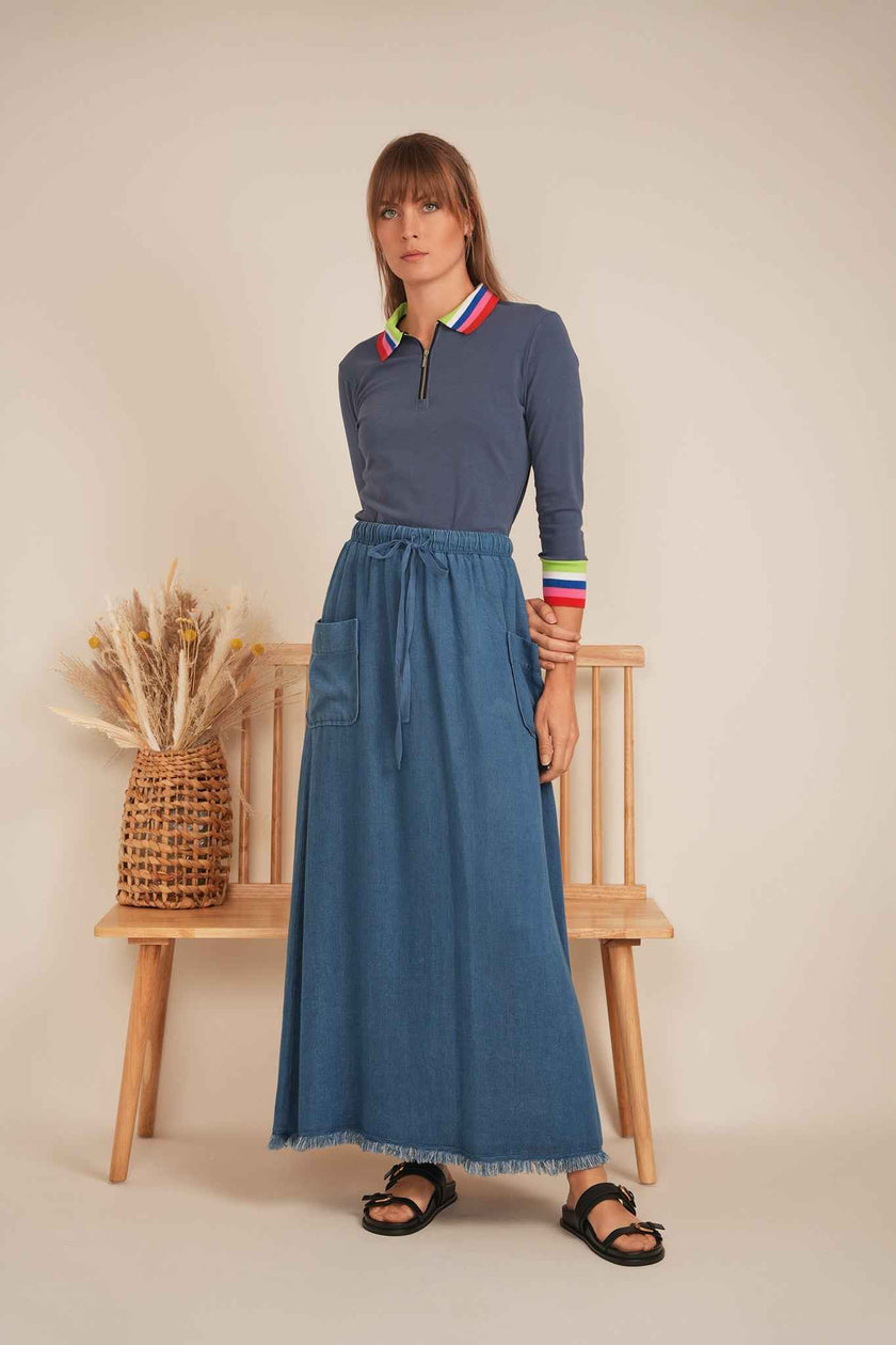 Rainbow Contrast Tee