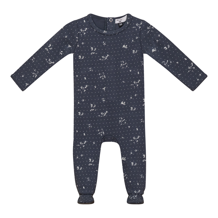Printed Rib Onesie