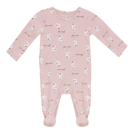 Flamingo Print Onesie
