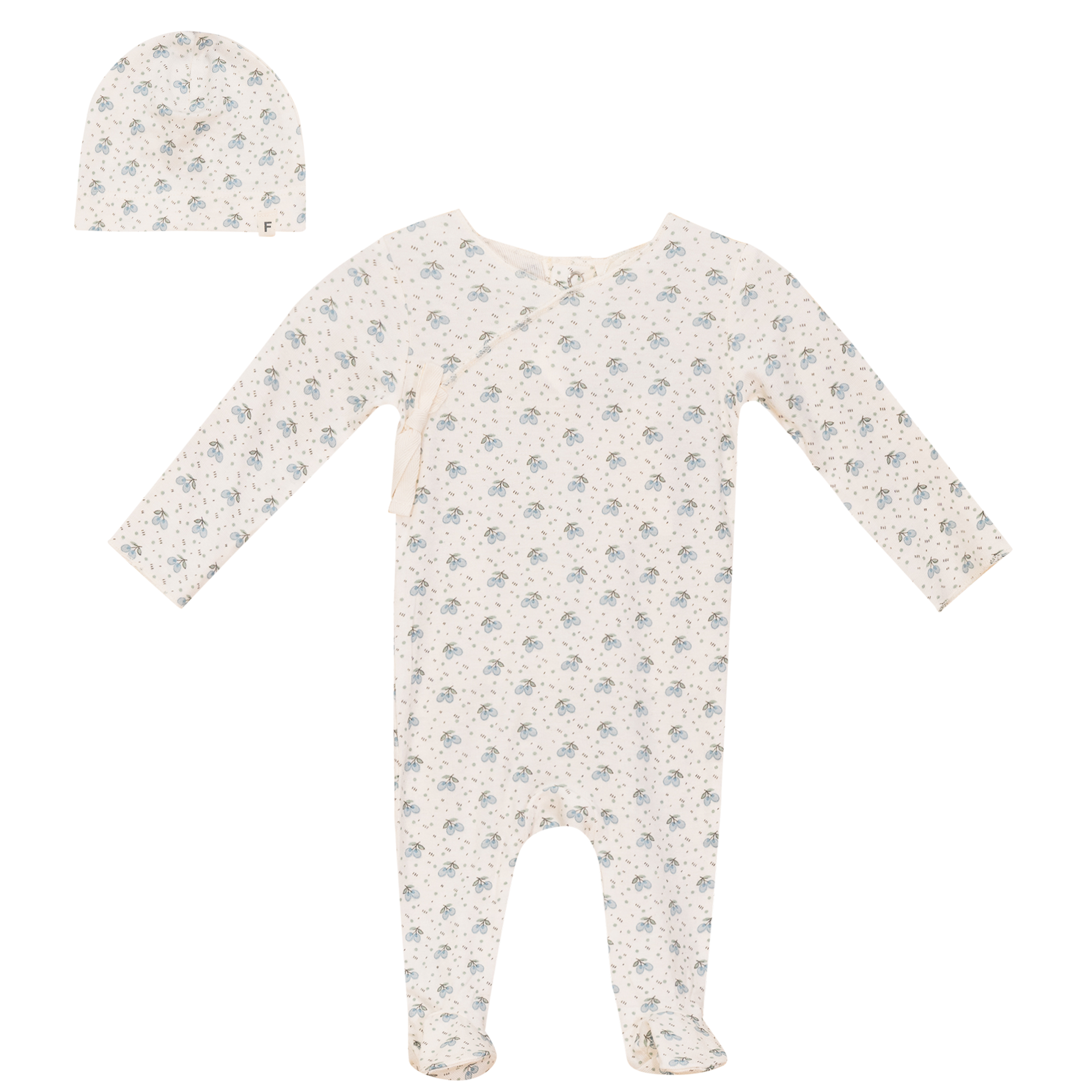 Fruit Print Onesie Set