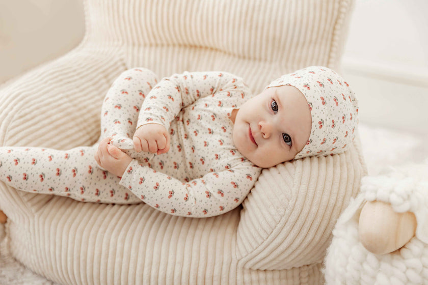 Fruit Print Onesie Set