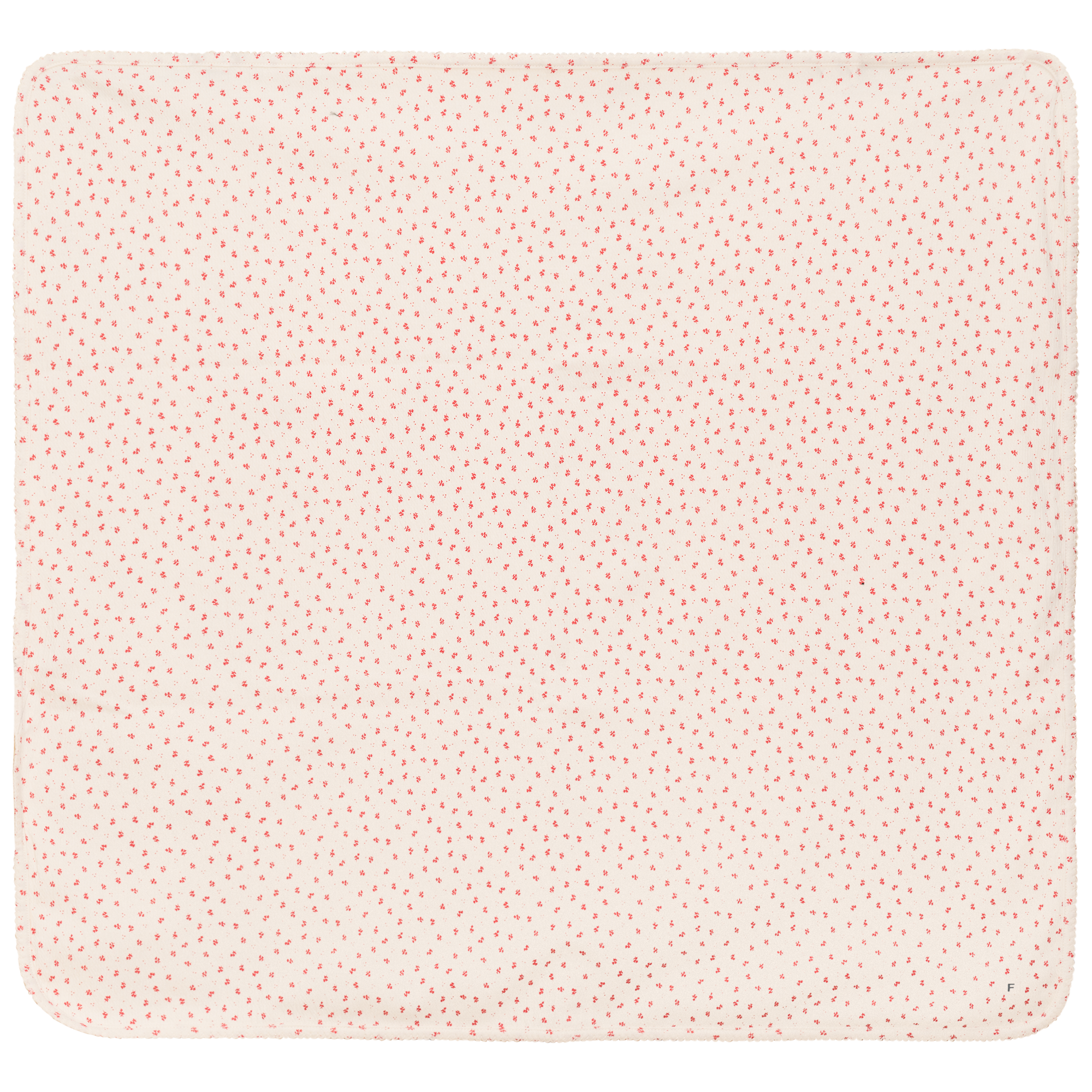 Crinkle Flower Print Blanket