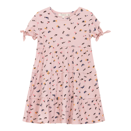 Multi Flower Print Dress