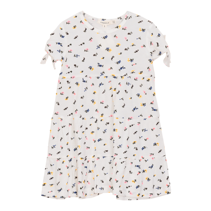 Multi Flower Print Dress