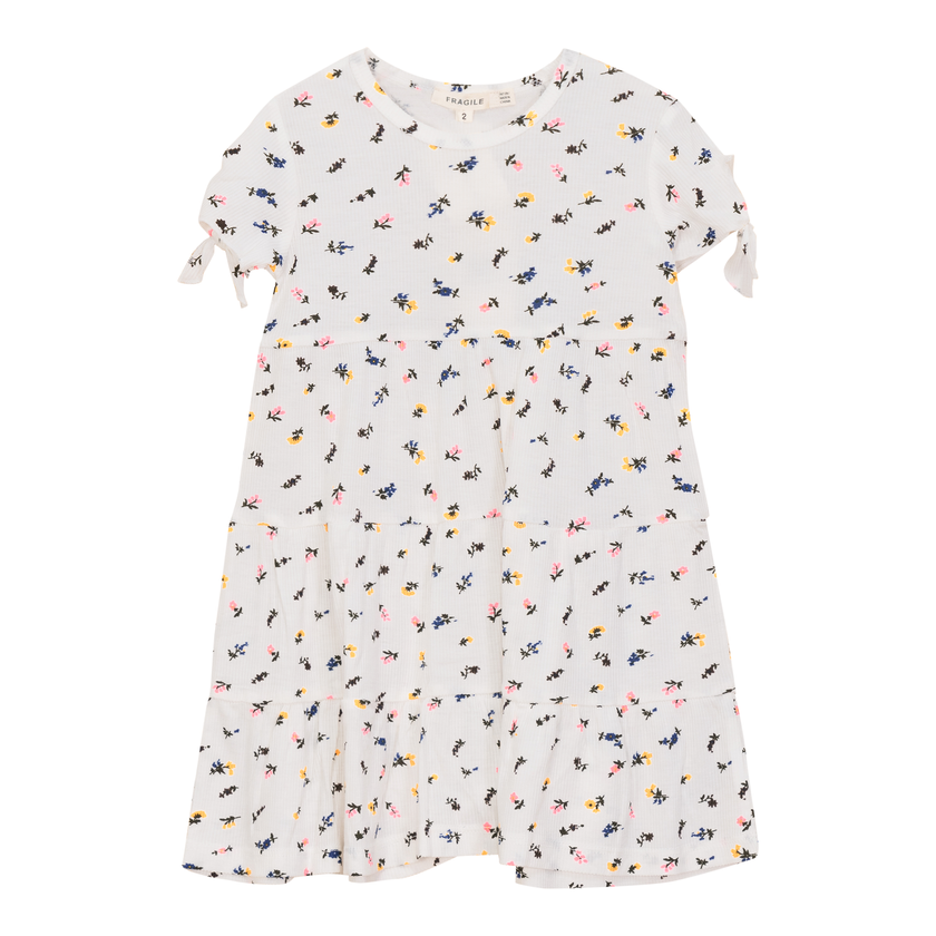 Multi Flower Print Dress