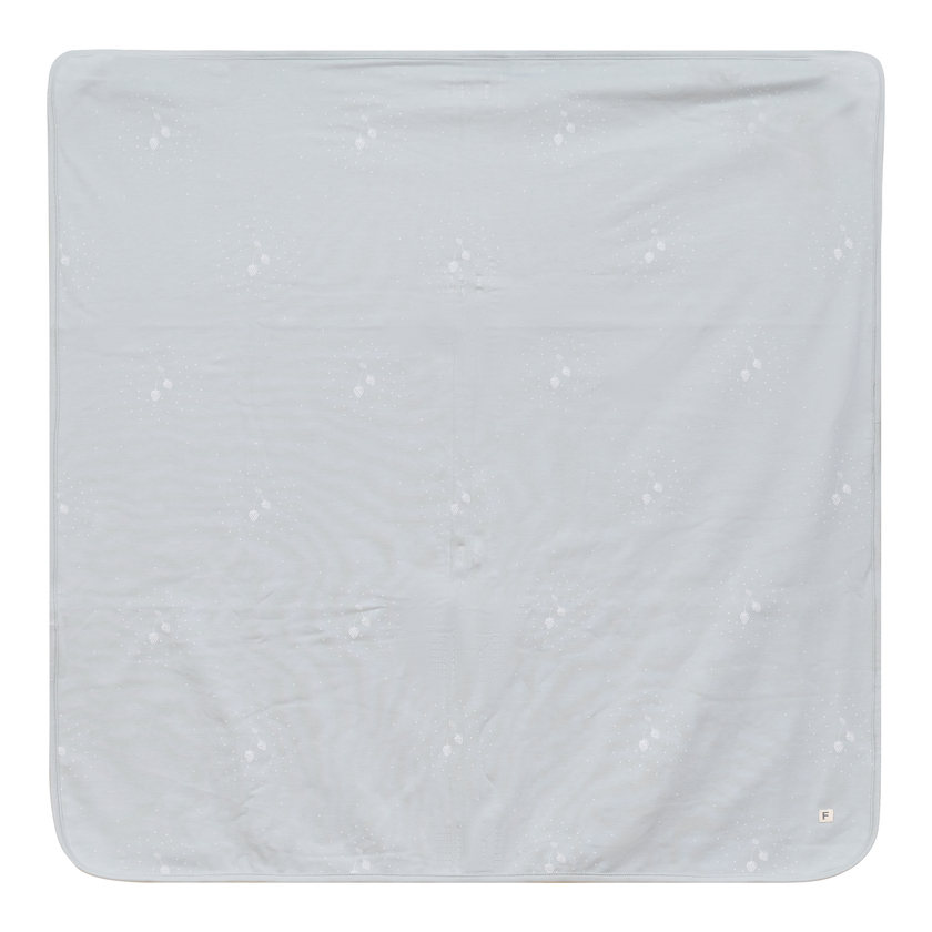 Strawberry and Dot Print Blanket