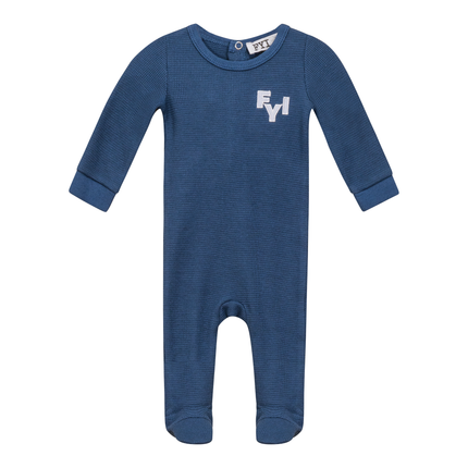 Waffle Square Textured Onesie