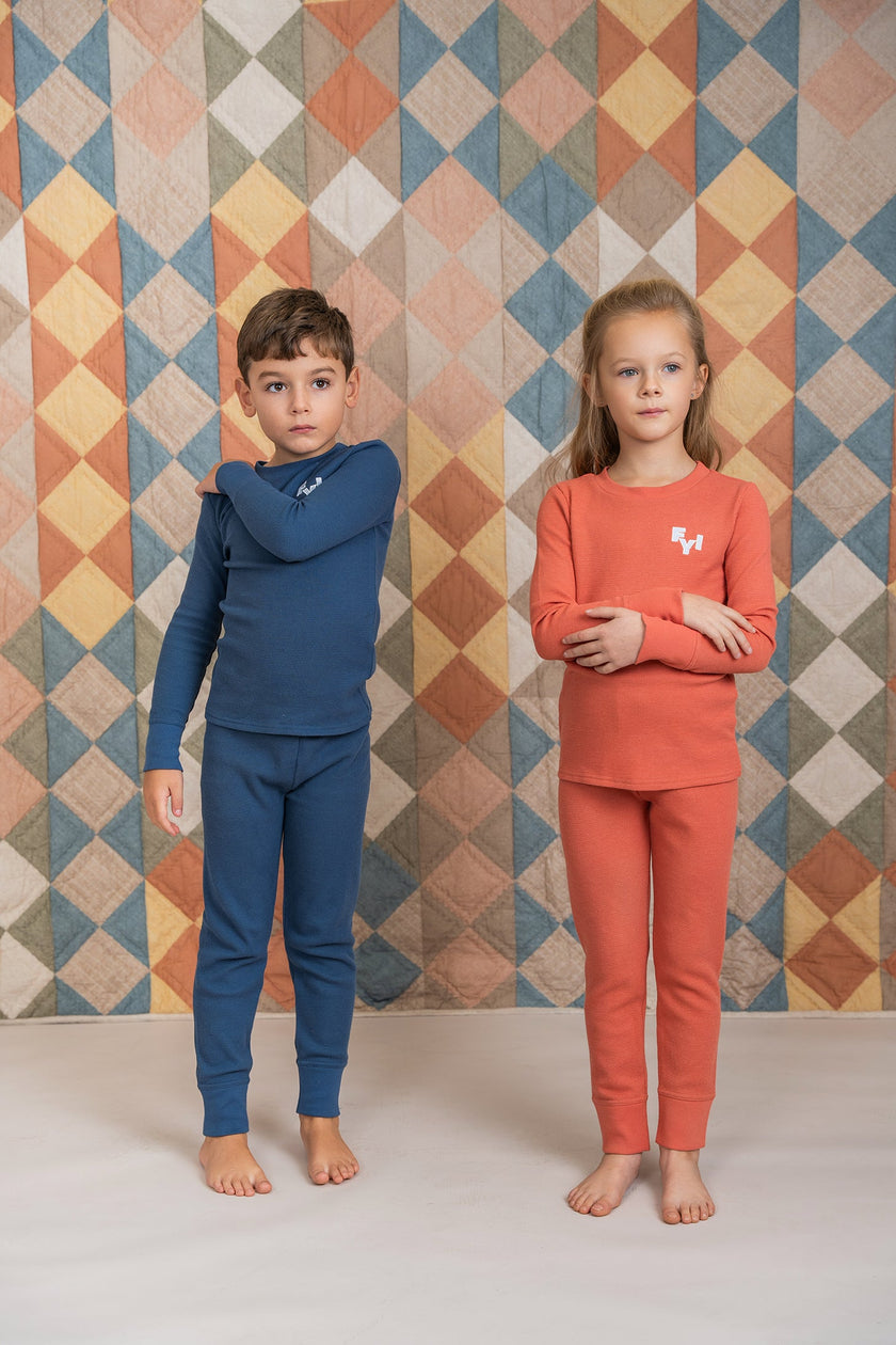 Waffle Square Textured 2Pc Set