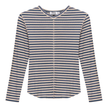 Striped Vneck Tshirt