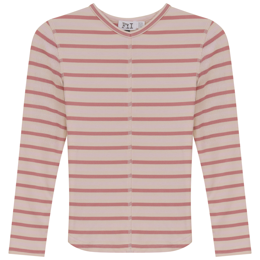 Striped Vneck Tshirt