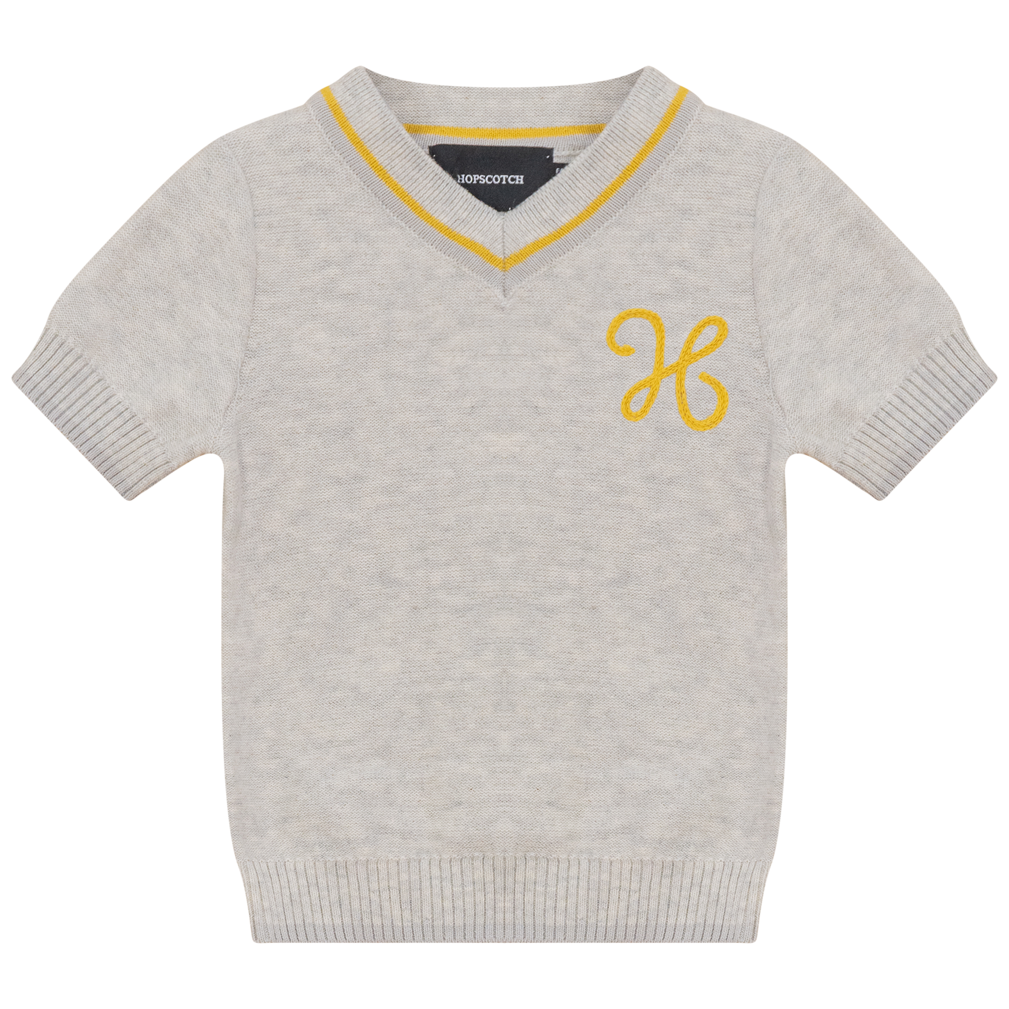 Contrast Trim Knit Top