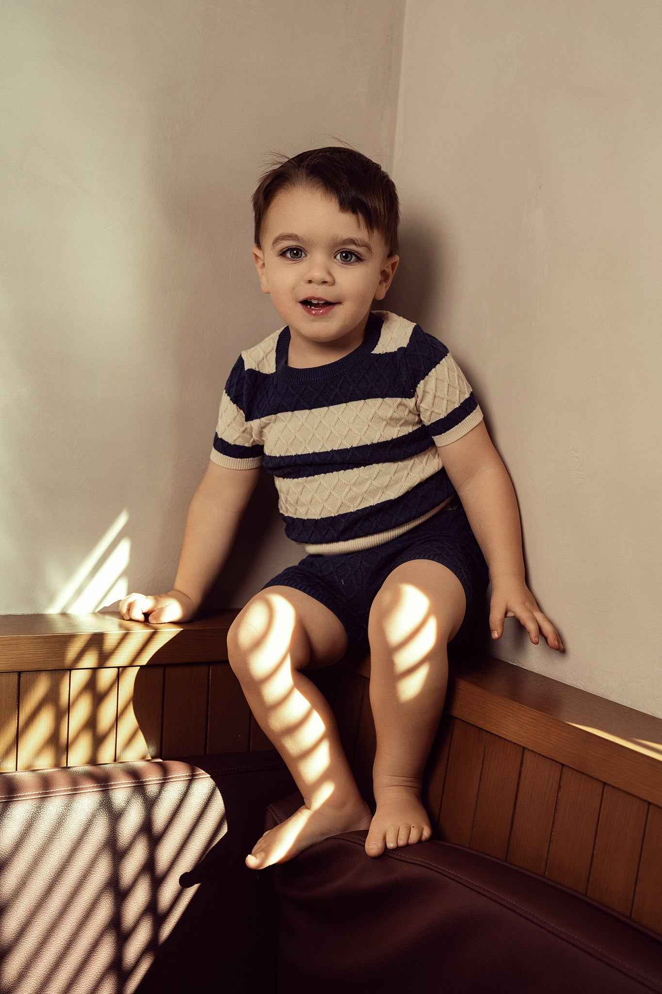 Honeycomb Stripe 2Pc Set