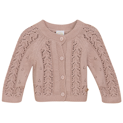 Garter Knit Cardigan