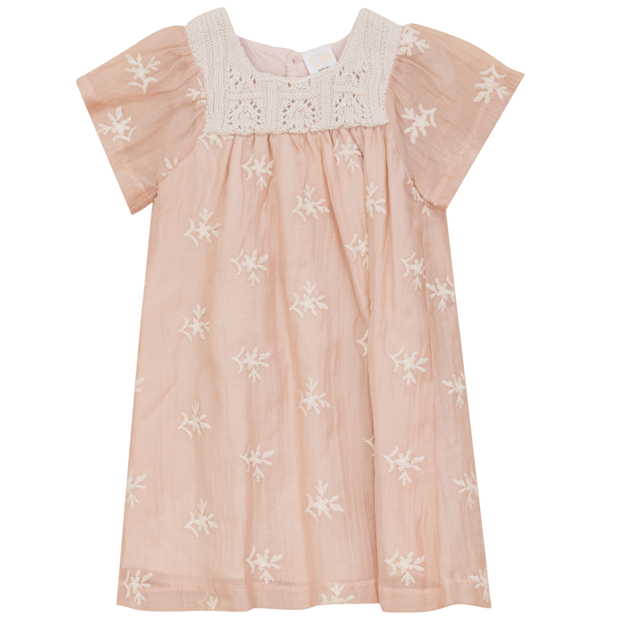 Flower Embroidered Dress