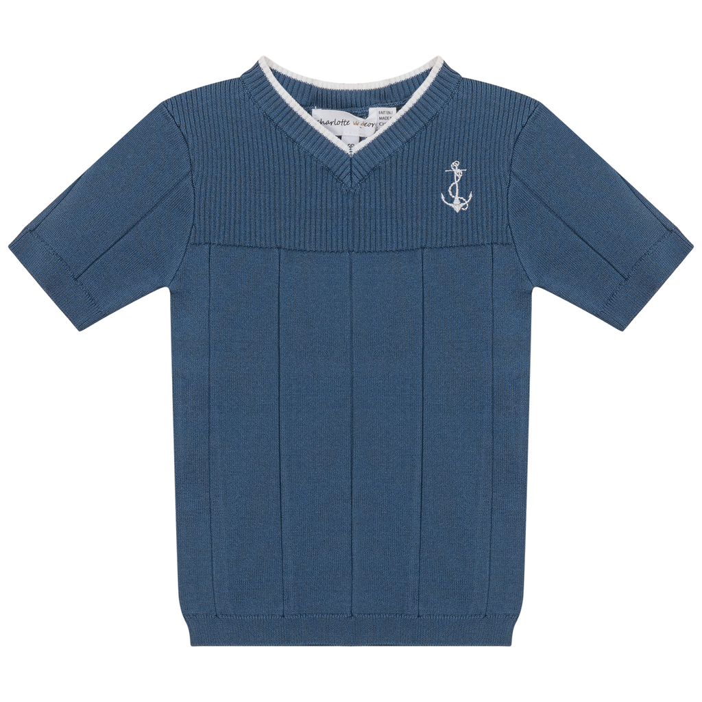 Anchor Embroidered Tshirt