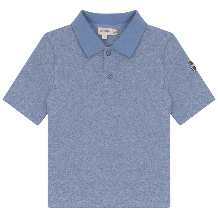 Woven Short Sleeve Polo