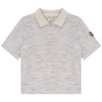 Woven Short Sleeve Polo