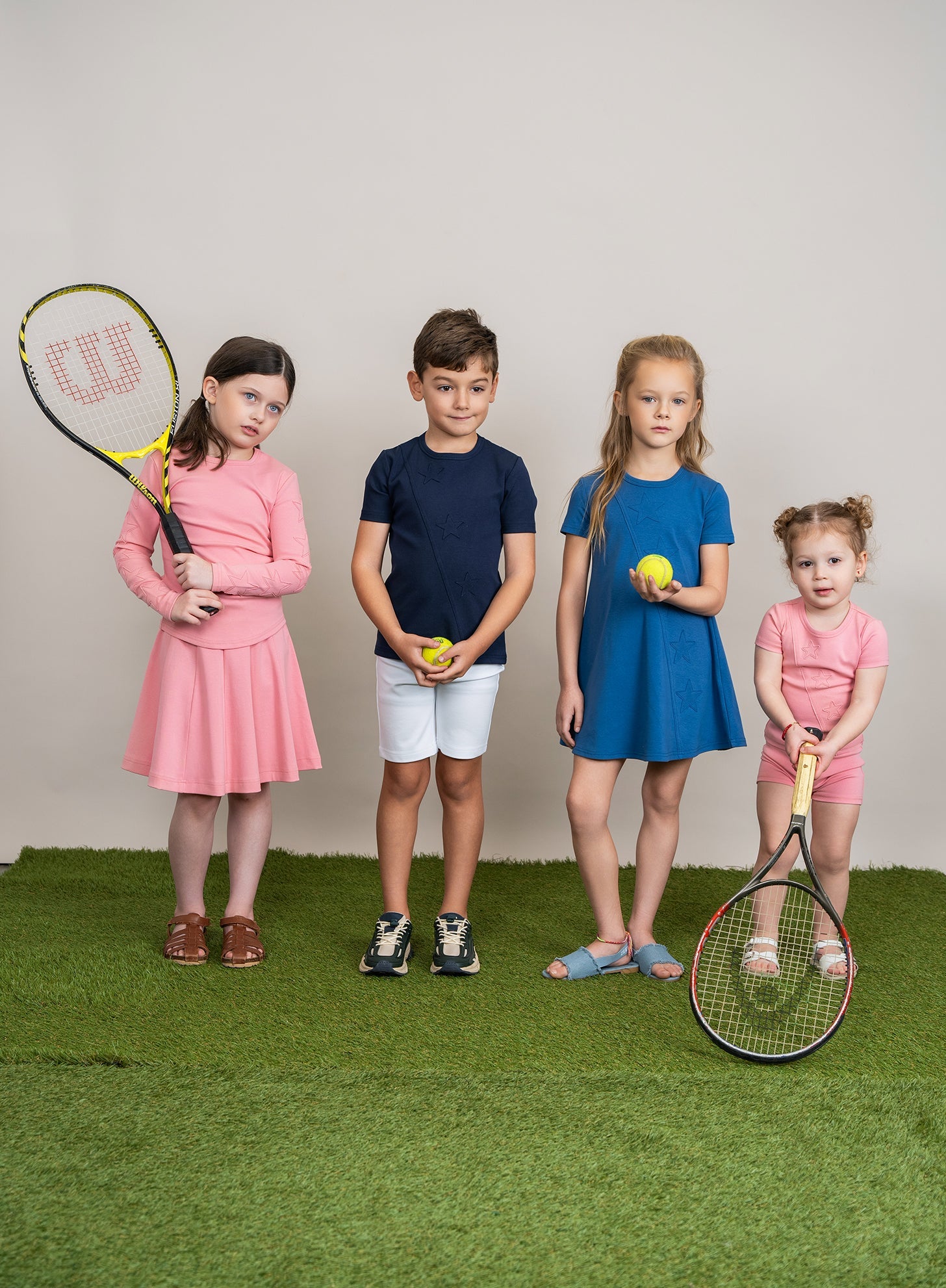 Stars Applique Dress