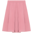 Ribbed Short Panel Skirt