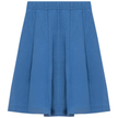 Ribbed Short Panel Skirt