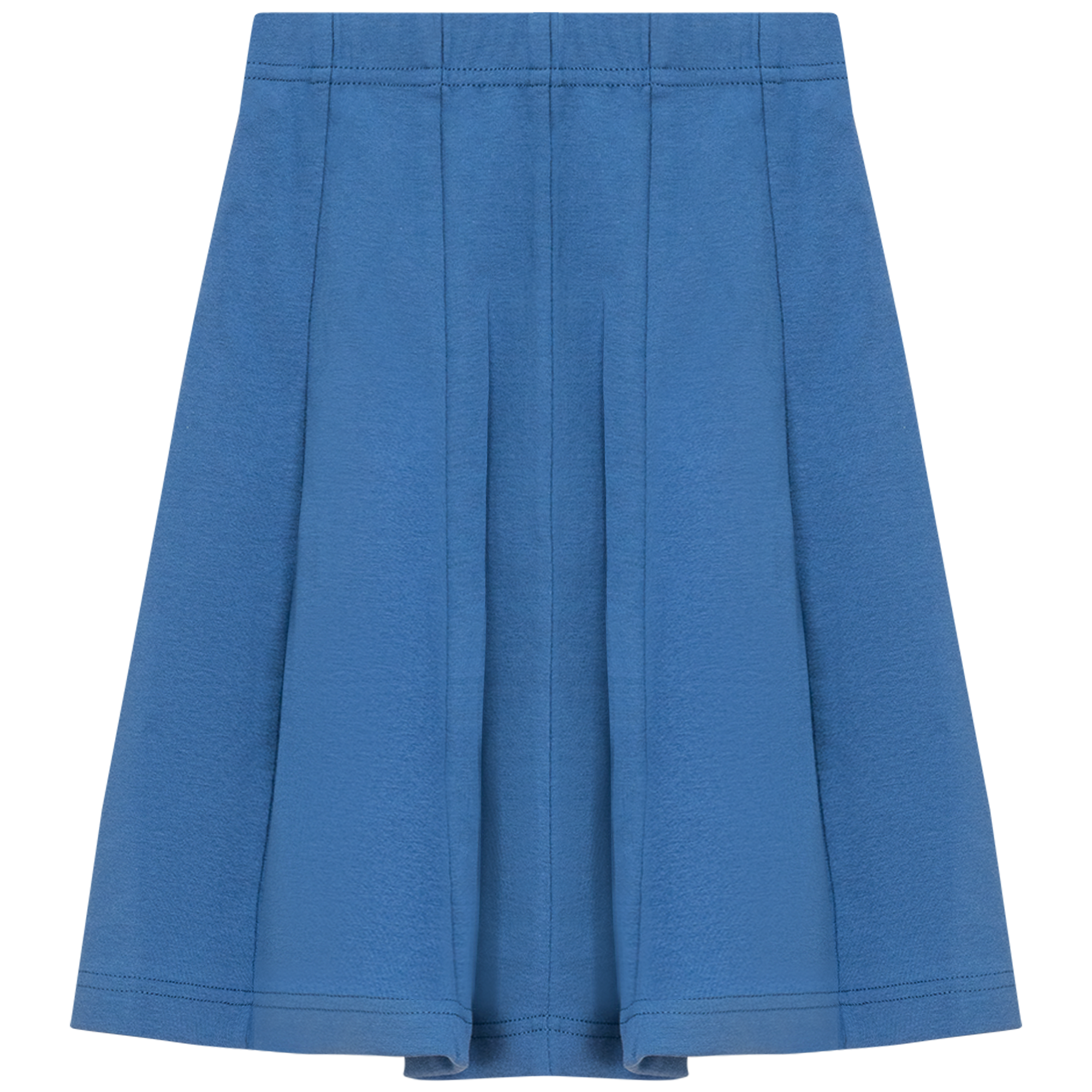Ribbed Short Panel Skirt