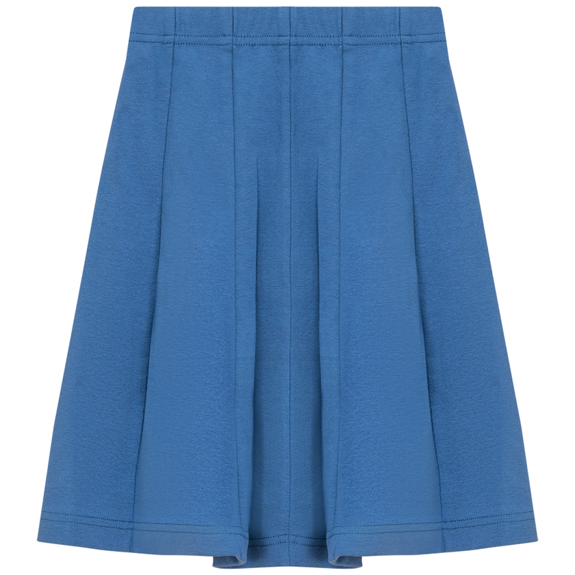Ribbed Short Panel Skirt