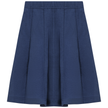 Ribbed Short Panel Skirt
