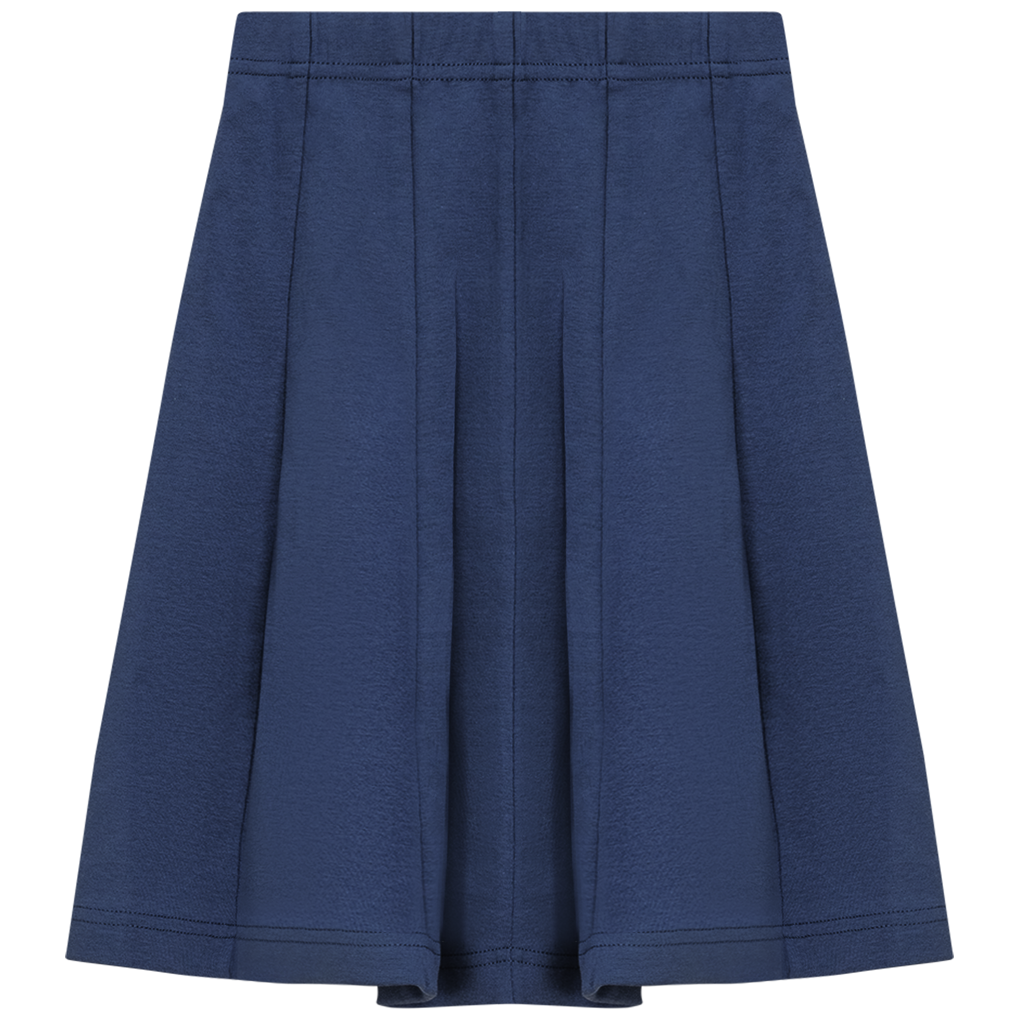 Ribbed Short Panel Skirt