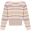 Zig Zag Striped Sweater