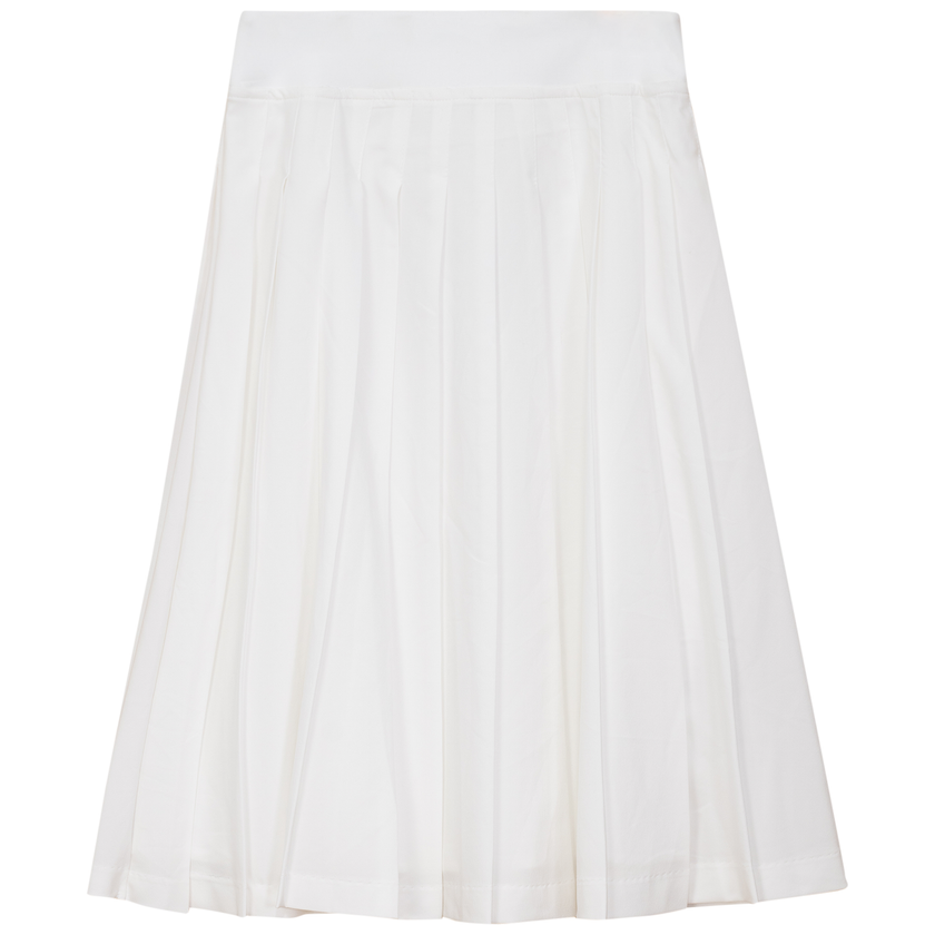 Pull On Pleated Skirt