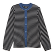 Maternity Striped Button Down Cardigan