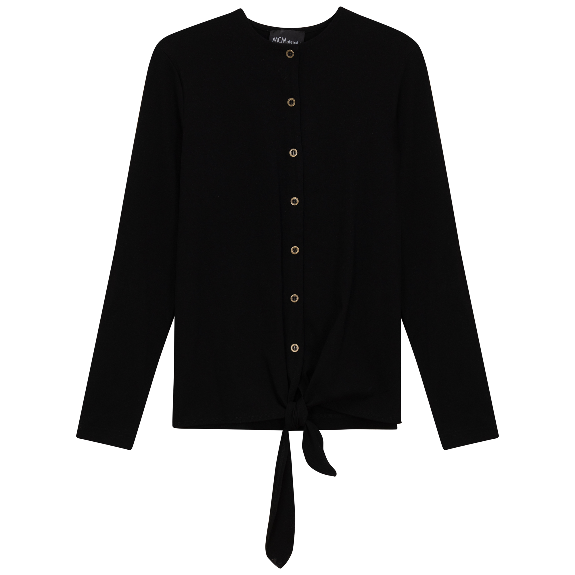 Maternity Tie Front Top