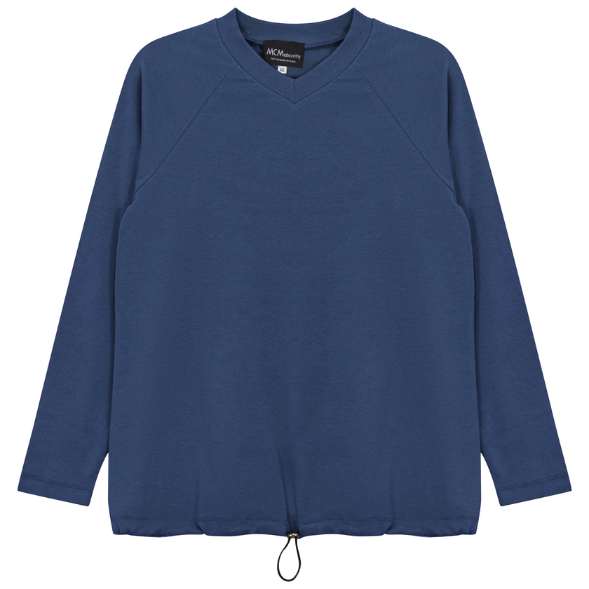 Maternity V Neck Bungee Tee