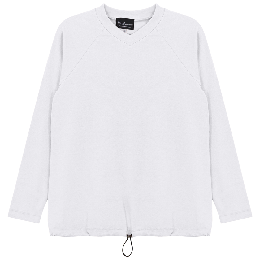 Maternity V Neck Bungee Tee