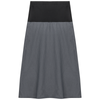 Maternity Chambray Midi Skirt