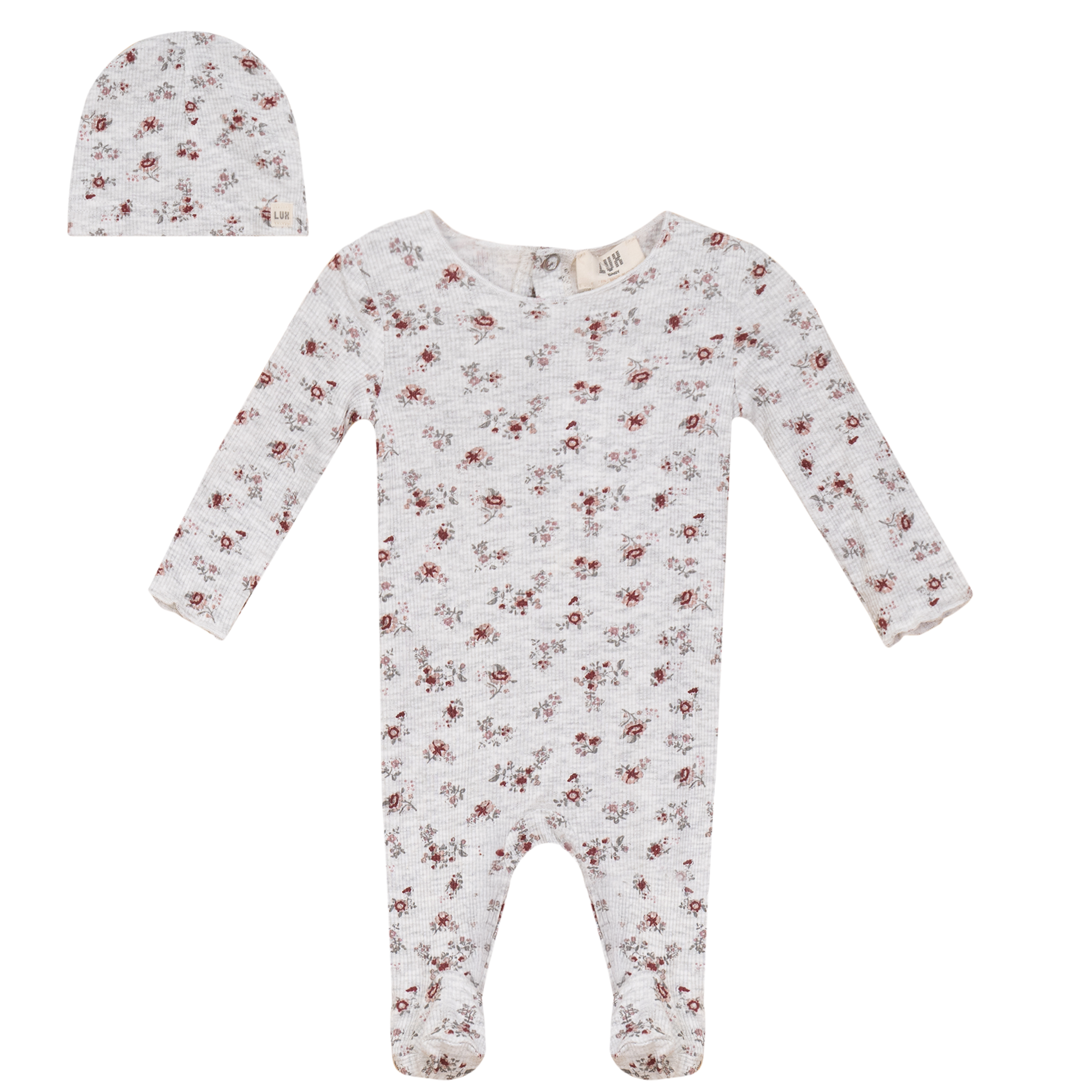 Floral Dream Onesie and Hat