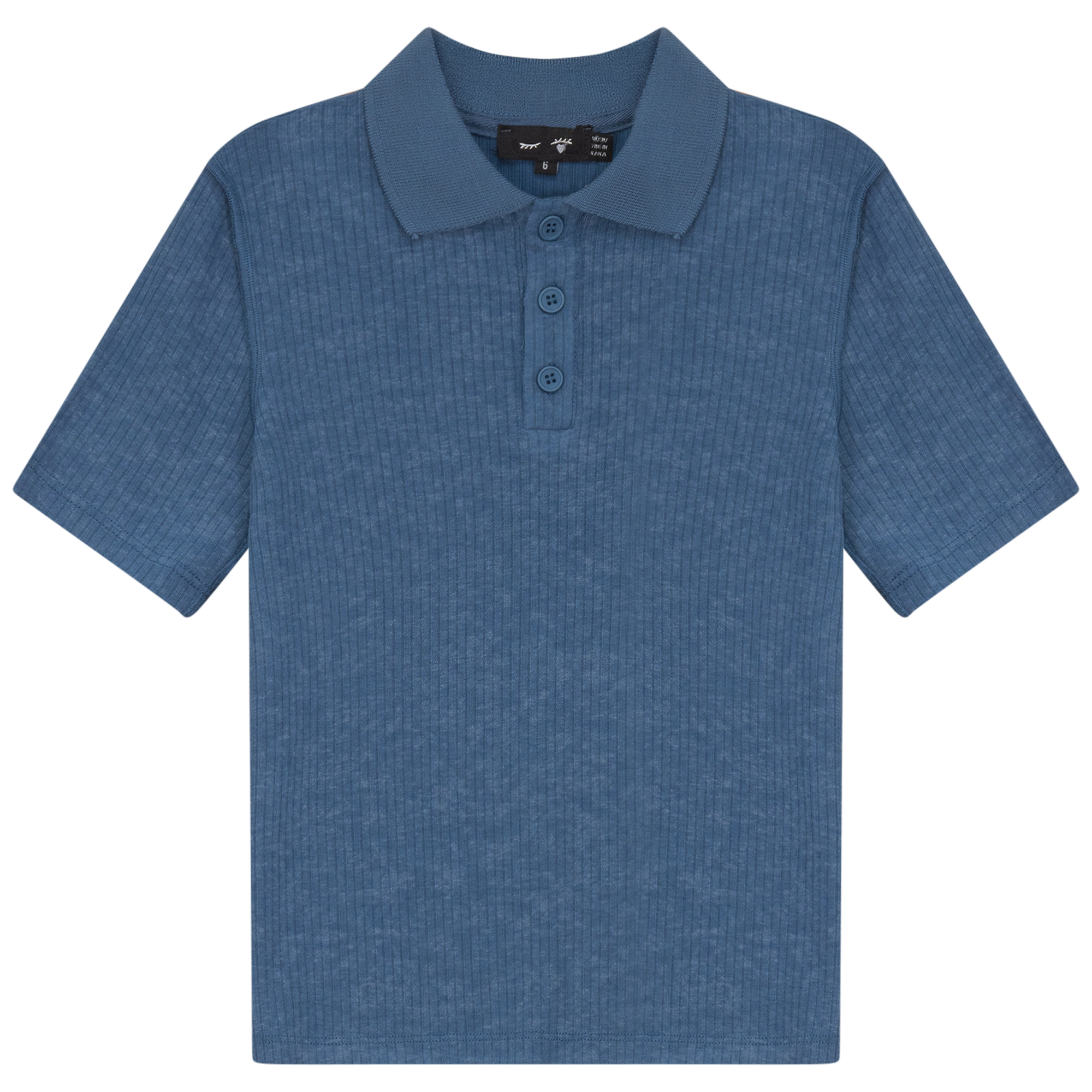 Distressed Short Polo