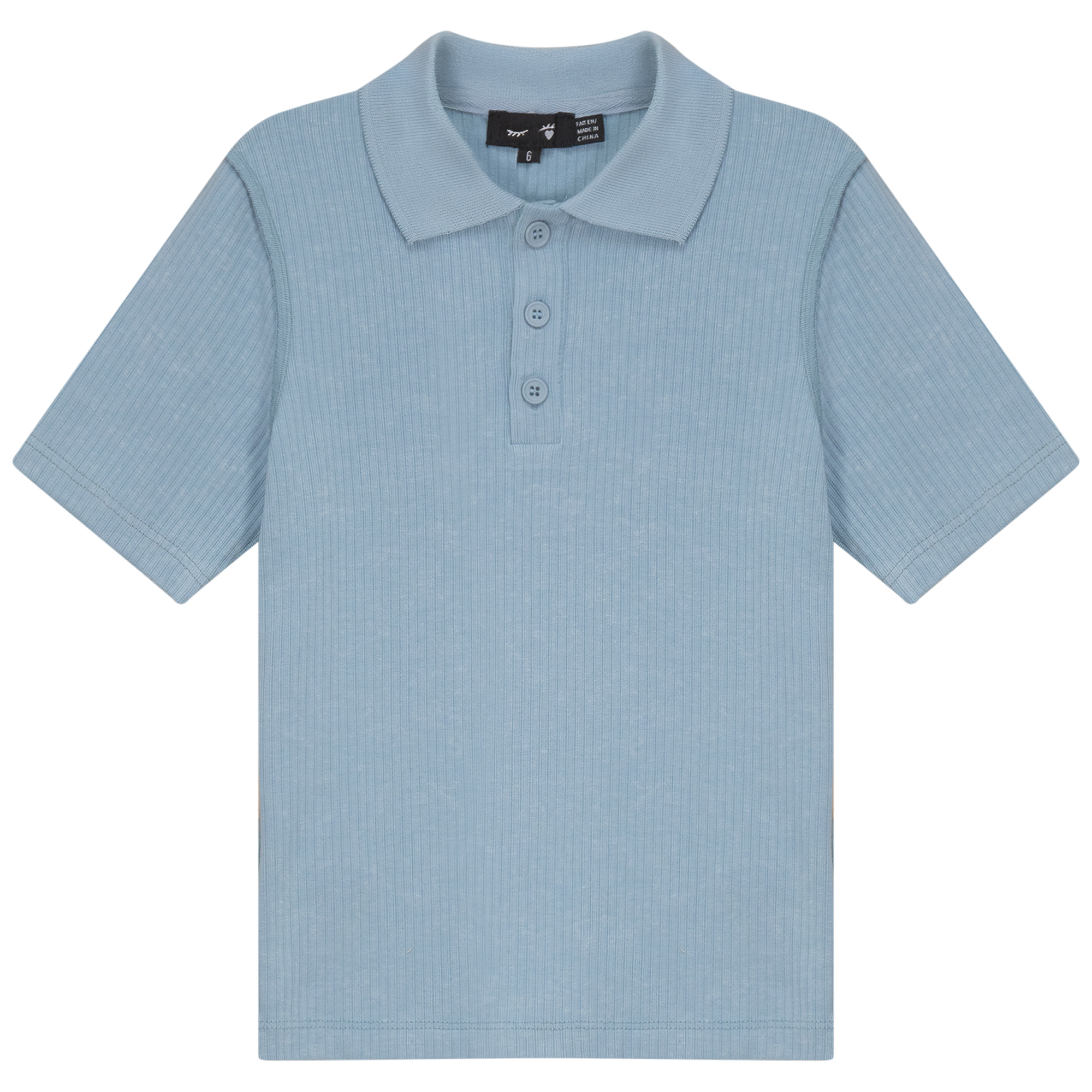 Distressed Short Polo